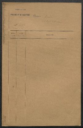 Liste des copies en souffrance dans les réduits des cireurs et des surveillants.